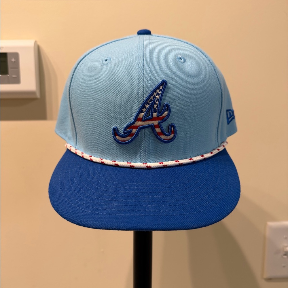 Atlanta Braves New Era 59Fifty 2025 Stars and Stripes Collection (7 1/2)
